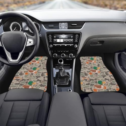 Duck Camo Car Carpet Floor Mat