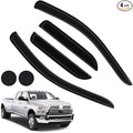 Rain Guards for Dodge Ram 1500 2002-2008 + Dodge Ram 2500 3500 Quad Cab by LETINGFAR