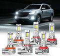SEALIGHT Light Bulbs Combo Fit for Chevrolet Equinox 2010-2015 2018, 9005/HB3 H11/H8/H9 LED Bulbs + H11/H16 Fog Light Bulbs, 180000LM, 1200% Brighter, Premium Cooling, Pack of 6