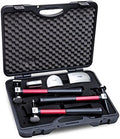 Fairmount 6 Piece Professional Hammer and Dolly Set Auto Body Repair Tools Fender Tool Kit Hammer Dolly Dent Bender by EastwoodCo