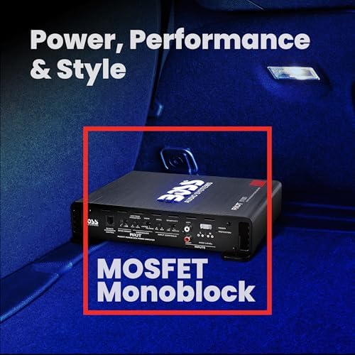 BOSS Audio Systems R1100M 1100 Watt Monoblock Car Amplifier