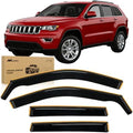 Nilight in-Channel Rain Guards for Jeep Grand Cherokee 2011-2020, 4PCS