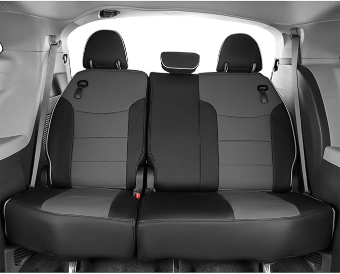 EKR Sienna Seat Covers for 2011-2020 Toyota Sienna L, 7 Seats, 2nd Row Captain - Image 6