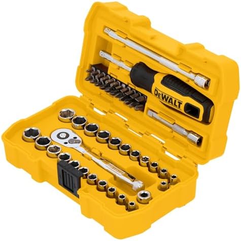 DEWALT 1/4" Drive 50 Pc Mechanics Tool Set (DWMT45422) - Image 4