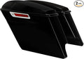 XFMT 5 Inch Stretched Extended Saddlebags W/5"x7" Speaker Grill by XFMT