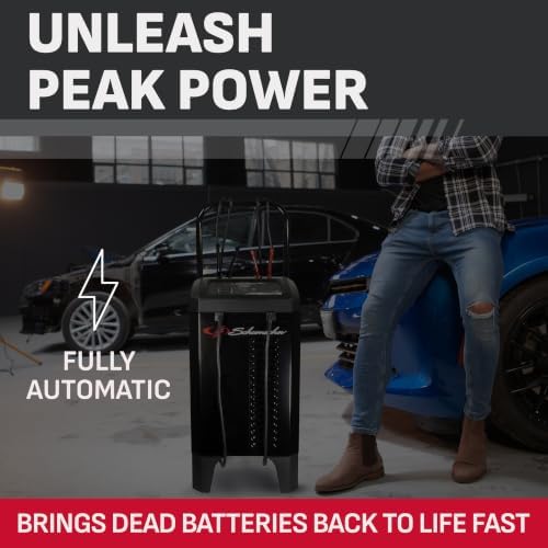 Schumacher Electric Wheeled 6A Car Battery Charger & Maintainer – SC1364 - Image 3