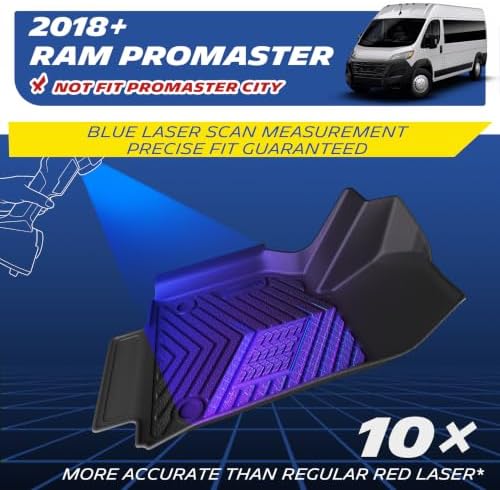 Michelin Vehicle Mats for 2018-2026 Dodge Ram ProMaster 1500/2500/3500