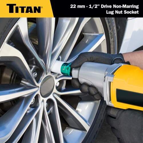 Titan 21094 1/2-Inch Drive x 22mm Non-marring Impact Deep Lug Nut Socket - Image 6