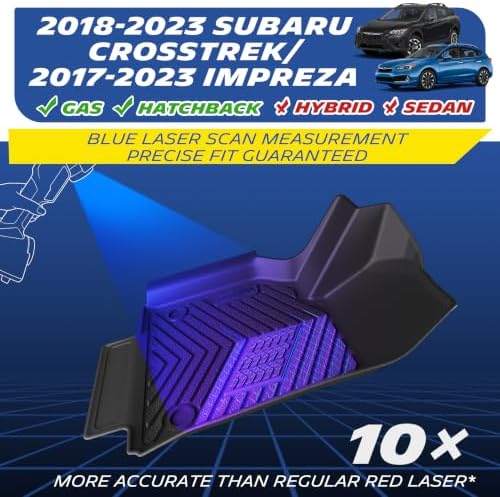 Michelin Vehicle Mats for 2018-2023 Subaru Crosstrek/2017-2023 Impreza