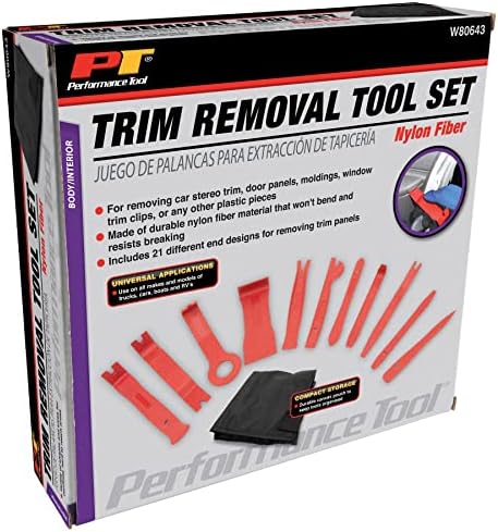 Performance Tool W80643 11-Piece Automotive Trim Removal Tool Set - Image 7