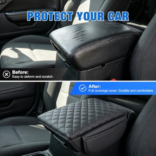Nilight Center Console Cover for Jeep Wrangler JL Gladiator JT 2018-2026