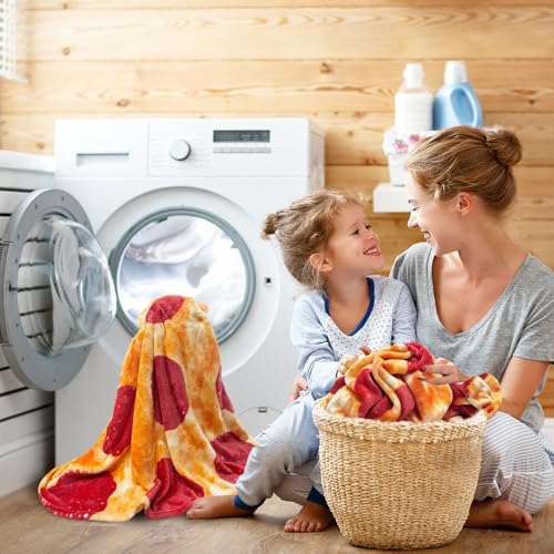 moonysweet Pizza Blanket for Adult and Kids Novelty Food Blanket 71 inches Adult Size Funny Realistic Throw Blanket 2.1 Fuzzy Fleece Blanket Flannel Teenage Boys and Girls - Image 4