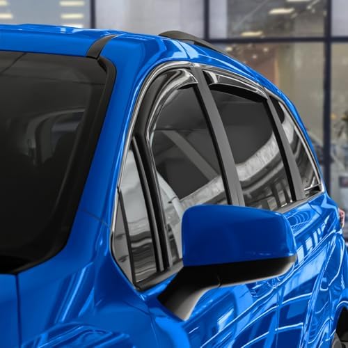 Goodyear Shatterproof in-Channel Window Deflectors for Toyota Sienna 2021-2026, Rain Guards, Window Visors for Cars, Vent Deflector, Car Accessories, 4 pcs - GY009009