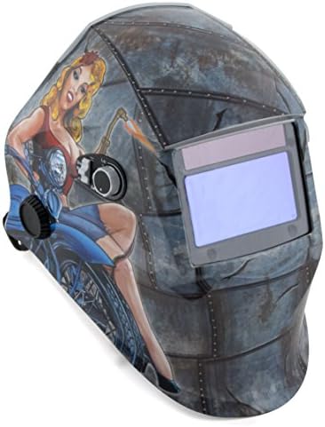 Shop Iron 45000 Solar Powered Auto Darkening Welding Helmet - Image 2
