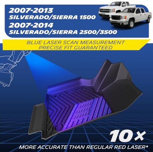 Michelin Vehicle Mats for 2007-2013 for Chevy Silverado/GMC Sierra 1500