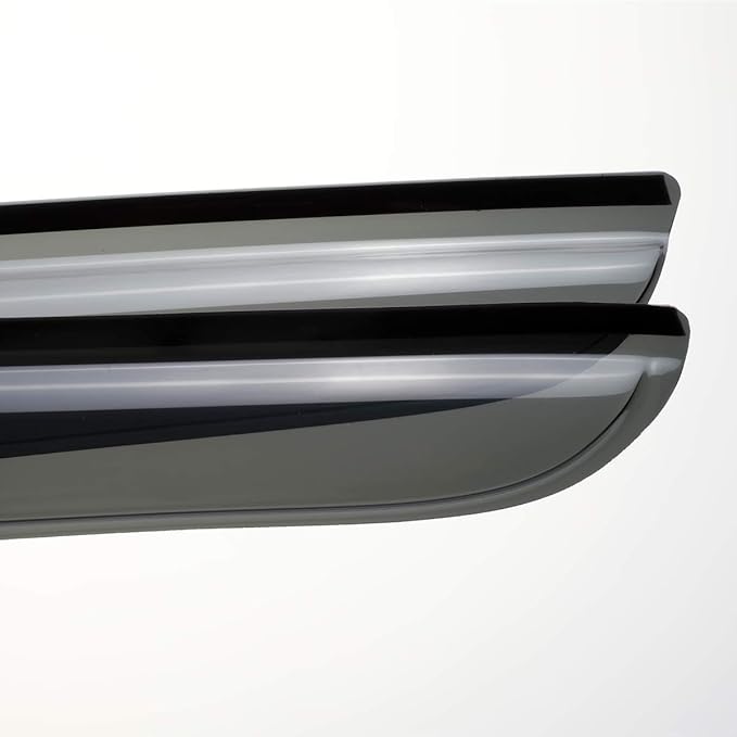 4pcs Outside Mount Style Window Rain Guards Durable Side Window Wind Deflectors - Image 5