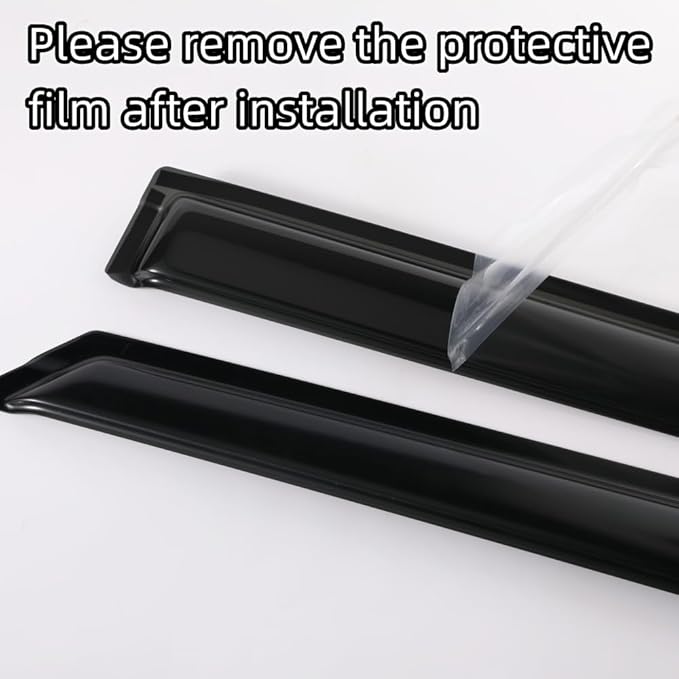 Rainproof Side Window Wind Deflectors - Image 8