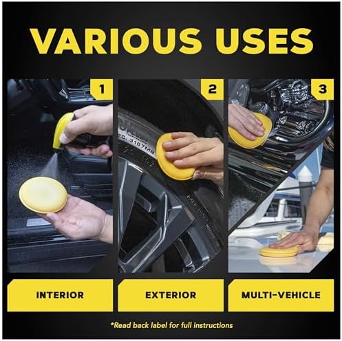 Meguiar's 4" Foam Applicator Pads, 4 Pack - Image 6