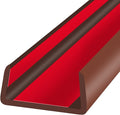 Rubber Edge Trim, Flexible Self Adhesive U Shaped Peel and Stick Edge Banding by YANRUIPRO