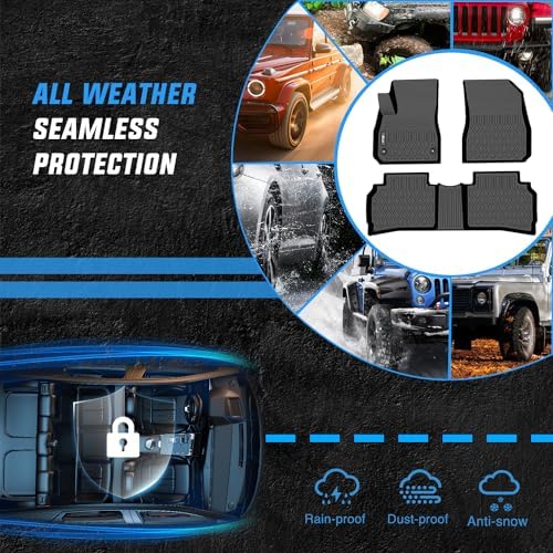 Nilight TPE Floor Mats for Chevy Malibu