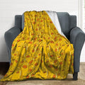 Socira Yellow Funny Duck Blanket Throw Blanket Yellow Funny Duck Gifts for Women Men Soft Sofa Throws for Travel Camping Bed Home Decor Car Birthday Gift 50"*60"（130 * 150cm） by Socira