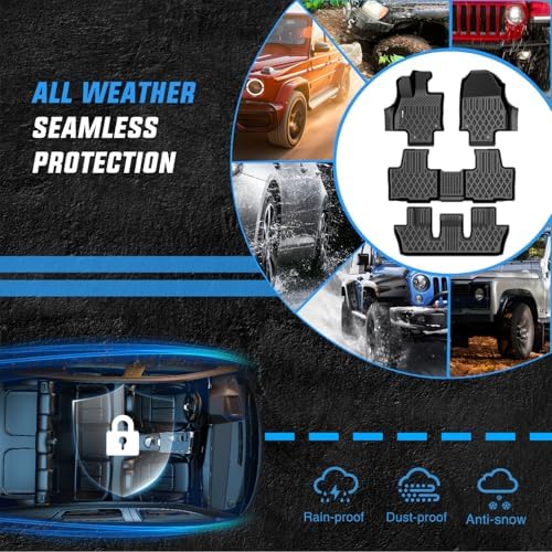 Nilight TPE Floor Mats for TX TX350 TX500h TX550h+ 2024 2025 2026
