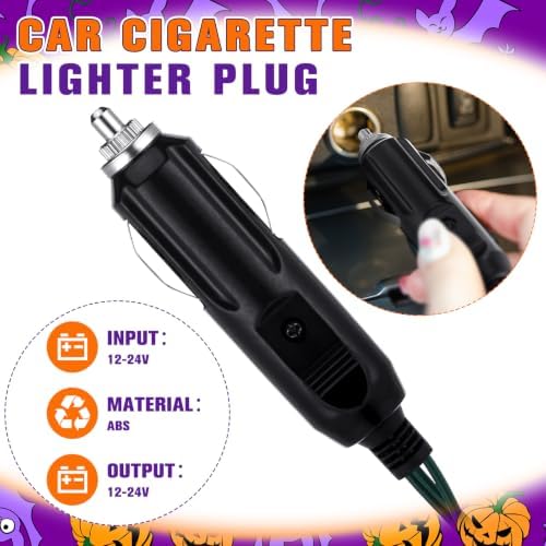 Aurelema 12V Halloween Golf Cart Lights 33 ft 100 LED Car Decor Accessories