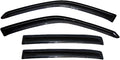 Wind Deflector Compatible with Nissan Altima 4-Door Sedan 2007-2012 Smoke by GLDIFA