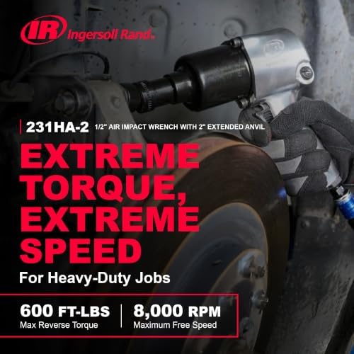 Ingersoll Rand 231HA-2 1/2"-Drive Air Impact Wrench - Image 2
