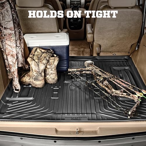 Husky Liners Weatherbeater Cargo Liner | Fits 2021-2026 Jeep Wrangler 4-Door (Includes 4XE Models) | Cargo, 1-pc. Black - 20761