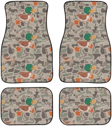 Duck Camo Car Carpet Floor Mat