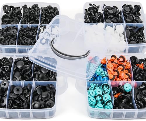 GOOACC 1045Pcs Car Push Retainer Clips & Auto Fasteners Assortment - Image 7