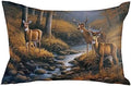 Pillow Covers 24x36 Inch - Body Deer Standing by a Stream Deep in The Forest Soft Brushed Microfiber Pillowcases with Hidden Zipper Closure Bed Pillow Shams for Bedroom Sofa Car by T%26H+XHome