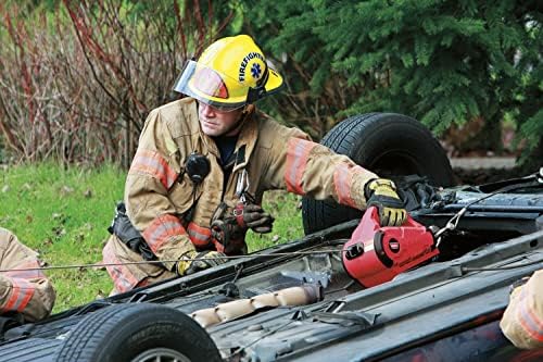 WARN 885030 PullzAll Cordless 24V DC Portable Electric Winch with Steel Cable and 1 Rechargeable Battery Pack: 1/2 Ton (1,000 lb) Lifting/Pulling Capacity, Red - Image 4