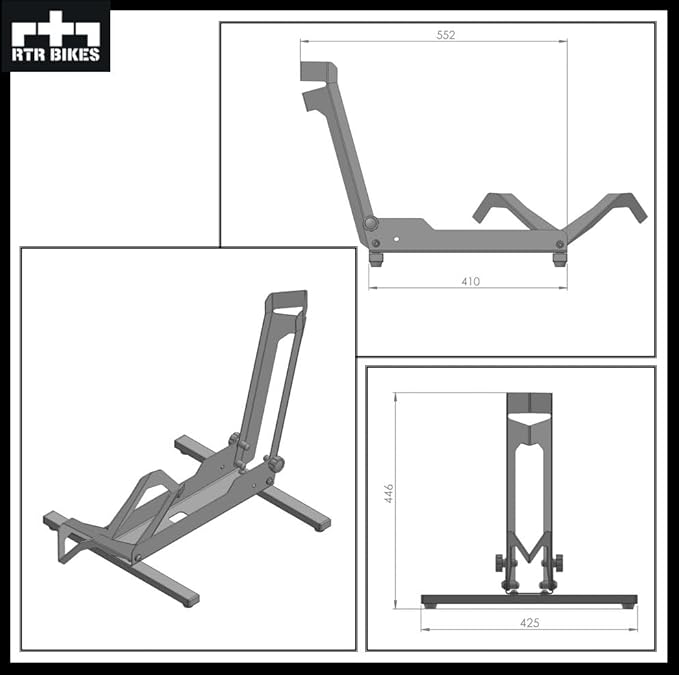Brutus Professional standing Bike Stand - Image 7