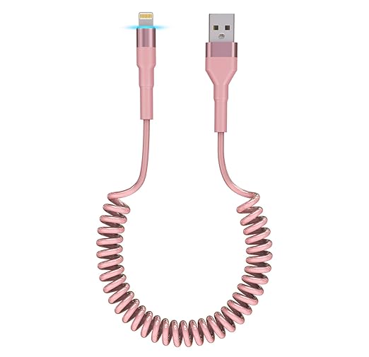 Pink Car Charger Cable by Yeemie