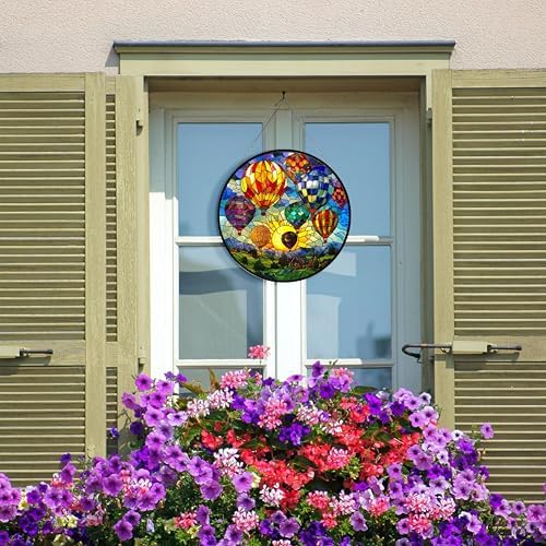 Gothic Dragon Stained Glass Window Hanging, Colorful Gothic Dragon Sun Catchers Glass Panel Blue Suncatcher Decor for Birthday for Women, Men, Wife, Aunt, and Mom 7.8 in - Image 6