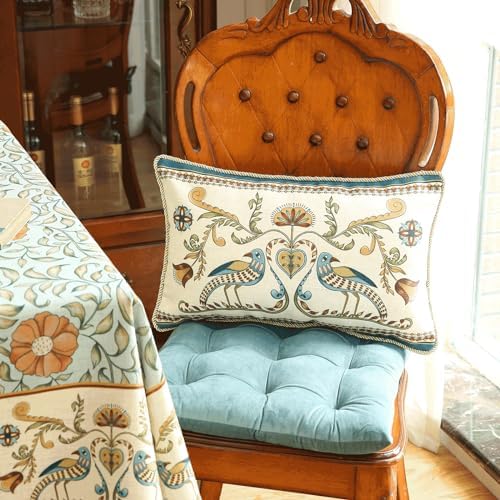 patdrea French Vintage Rectangular Throw Pillow Cover,12"x20",Set of 2 - Image 6