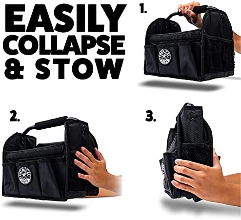 Chemical Guys, Quick Load Collapsible Detailing Caddy & Organizer, Black