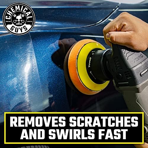 Chemical Guys TORQX Random Orbital Polisher, Pads, Polishes & Compounds Kit + VSS One-Step Scratch and Swirl Remover Compound Polish - Image 4