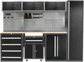 JZD Storage Cabinet System Workshop, Professional Tool Storage Workbench Set by JZD