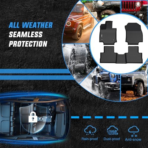 Nilight TPE Floor Mats for Toyota RAV4 Hybrid&Prime