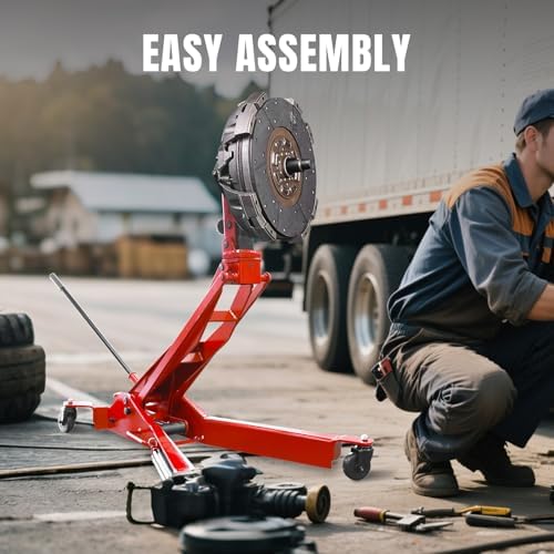 Big RED 500 lbs Truck Clutch and Flywheel Handler to Transport Heavy Duty Truck Clutches - Image 4