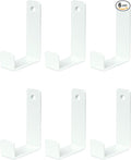 6 Pack Heavy Duty Steel Essential Style Wall Hooks by Piffny