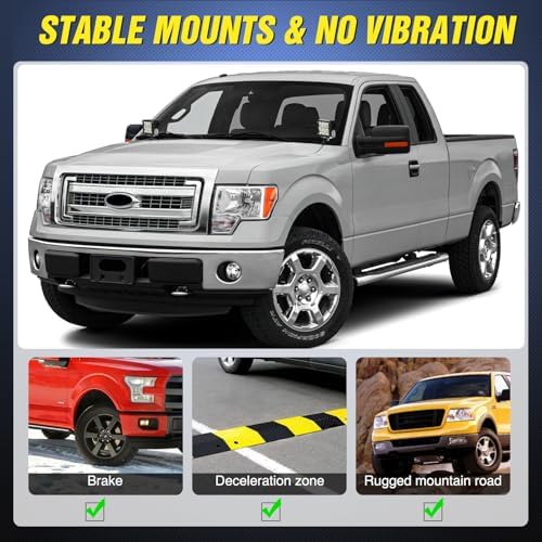 Nilight Ditch Light Brackets for Ford F-150 2004-2014, SVT Raptor 2010-2014