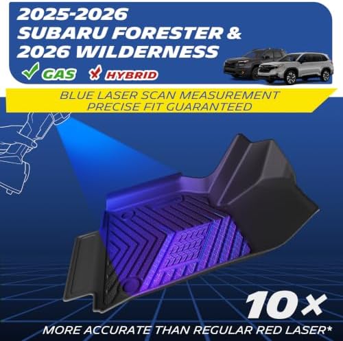 Michelin Vehicle Mats for 2025-2026 Subaru Forester Gas (6 Piece)
