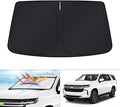 KUST Windshield Sun Shade for Chevrolet Tahoe Accessories 2021-2024 2025 Window by KUST