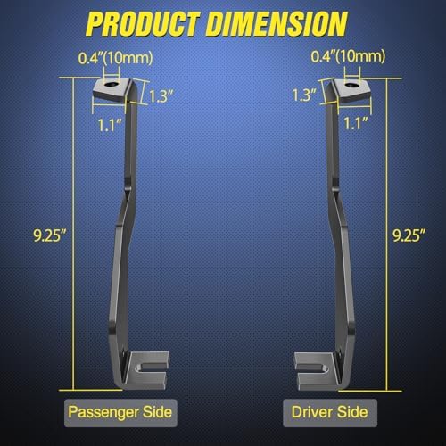 Nilight Ditch Light Brackets for Ford F-150 2004-2014, SVT Raptor 2010-2014