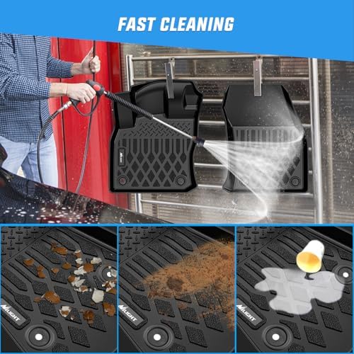 Nilight TPE Floor Mats for Volkswagen Tiguan 7 Seats