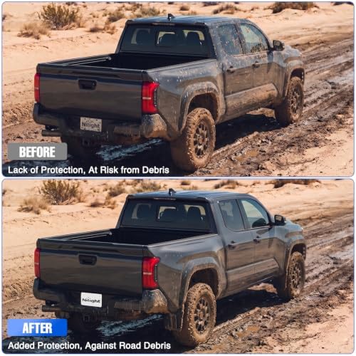 Nilight Mud Flaps Splash Guards for Toyota Tacoma 2024-2026